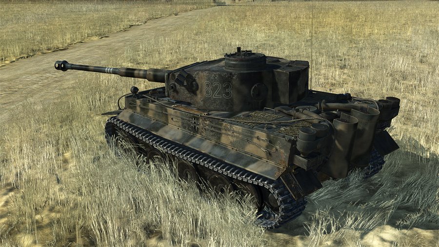 Tiger Of The 8th Kompanie Das Reich Skins And Templates IL 2 