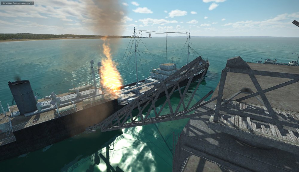 - Damaged Crane with fire.jpg