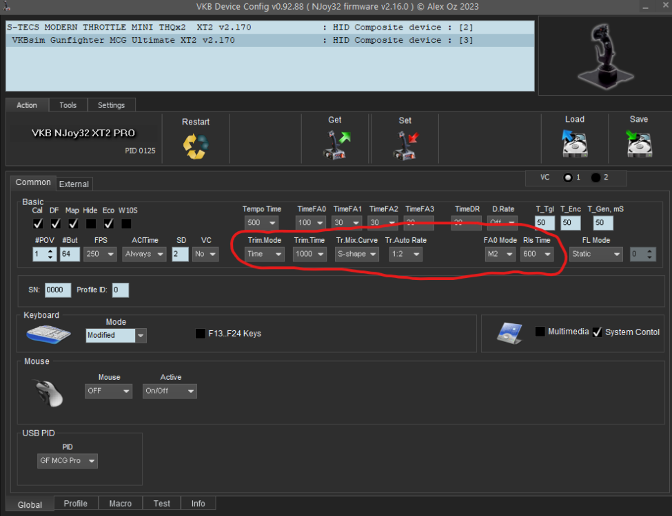 IL2 VKBSim STECS Virtual controller not recognized Hardware
