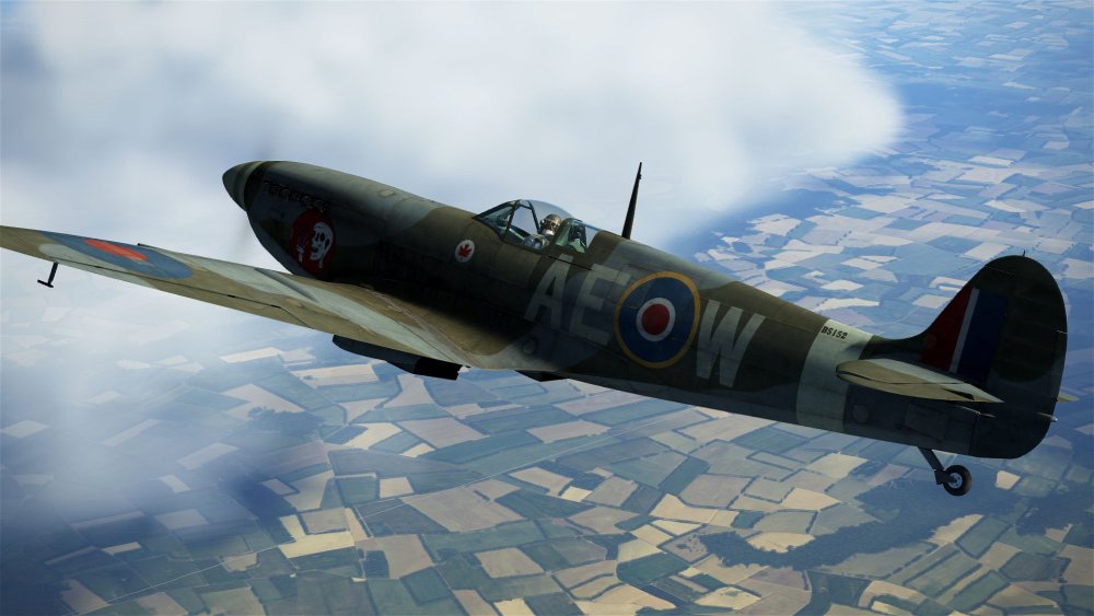 SpitfireMkIXc - 402nd Squadron RCAF spring 1943 --.jpg