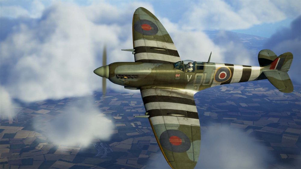 485th Sqn., Funtington-Sussex june 44, 'V' Johnnie Houlton, SpitfireMkIXc.jpg