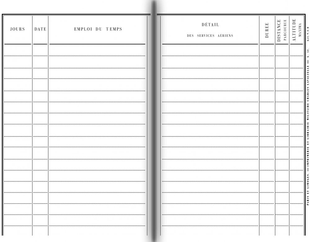 Armee de L'air - Carnet d'Emploi du Temps WW1-1918 v-1-4.jpg